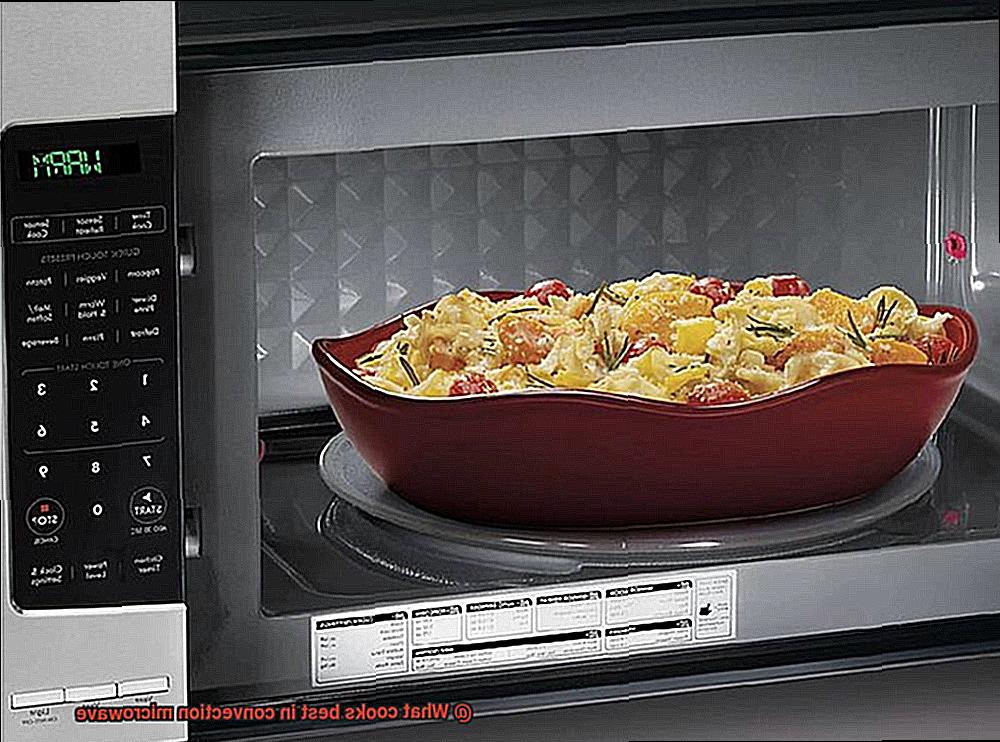 What cooks best in convection microwave-2