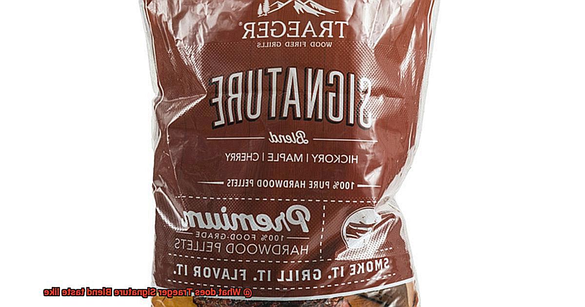What does Traeger Signature Blend taste like-5
