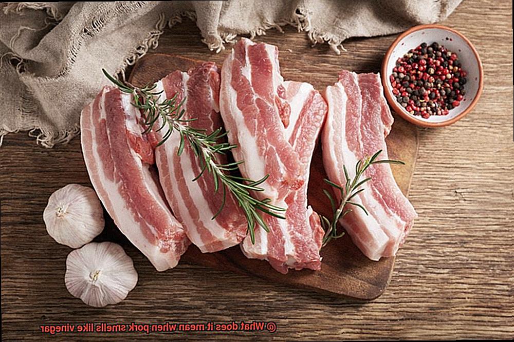 What does it mean when pork smells like vinegar-8