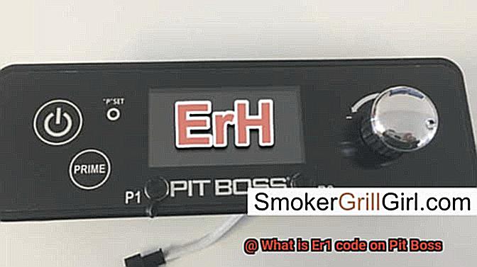 What is Er1 code on Pit Boss-4