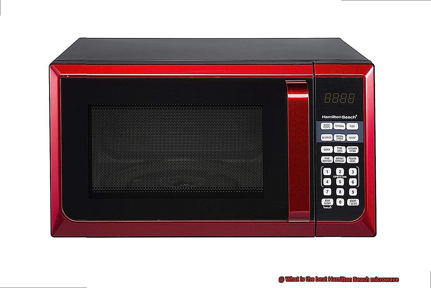 What is the best Hamilton Beach microwave? Pastime Bar And Grill