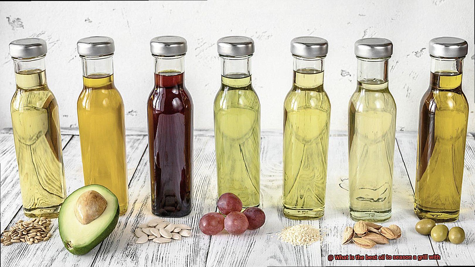 What is the best oil to season a grill with-3