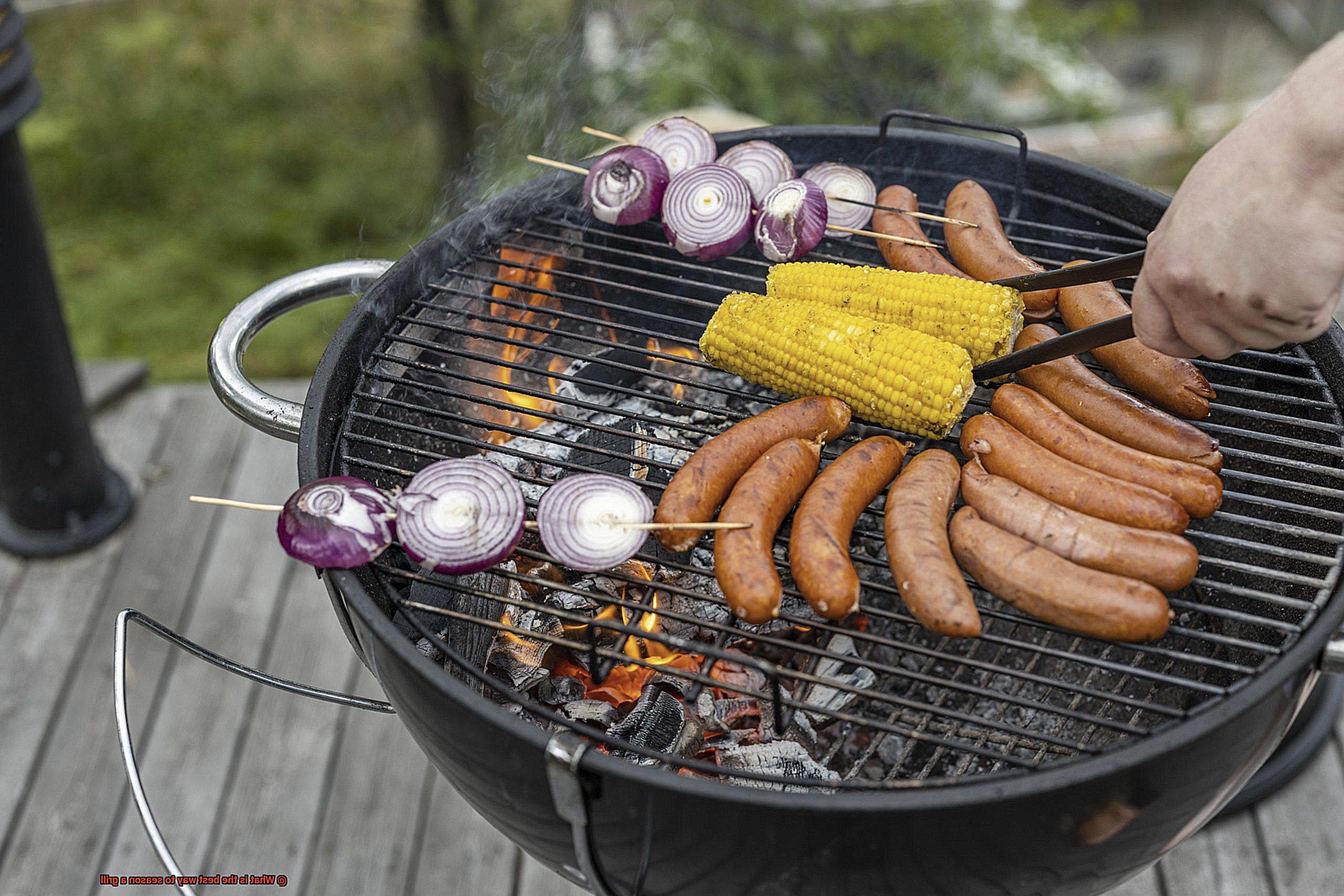 What is the best way to season a grill-3