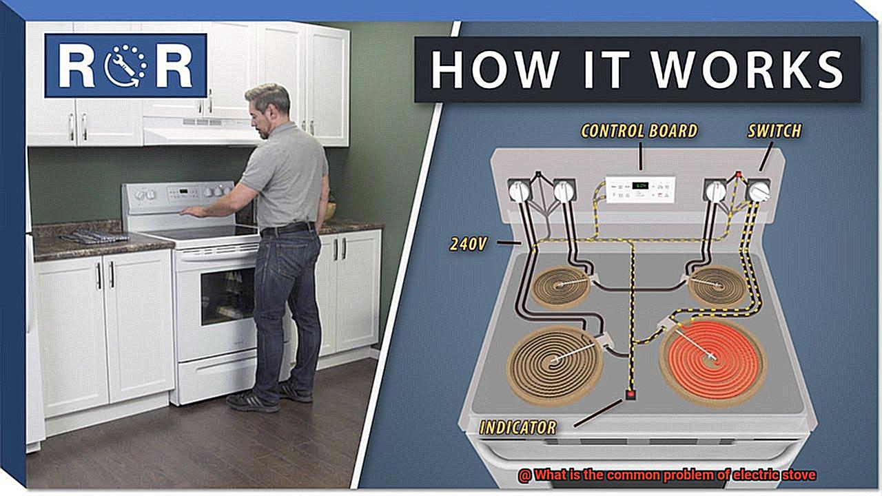What is the common problem of electric stove? Pastime Bar And Grill