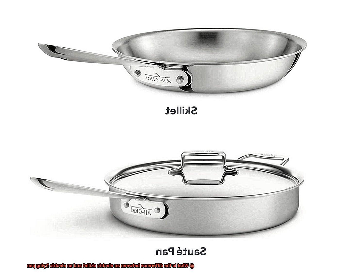 What is the difference between an electric skillet and an electric
