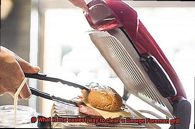 What is the easiest way to clean a George Foreman grill-3