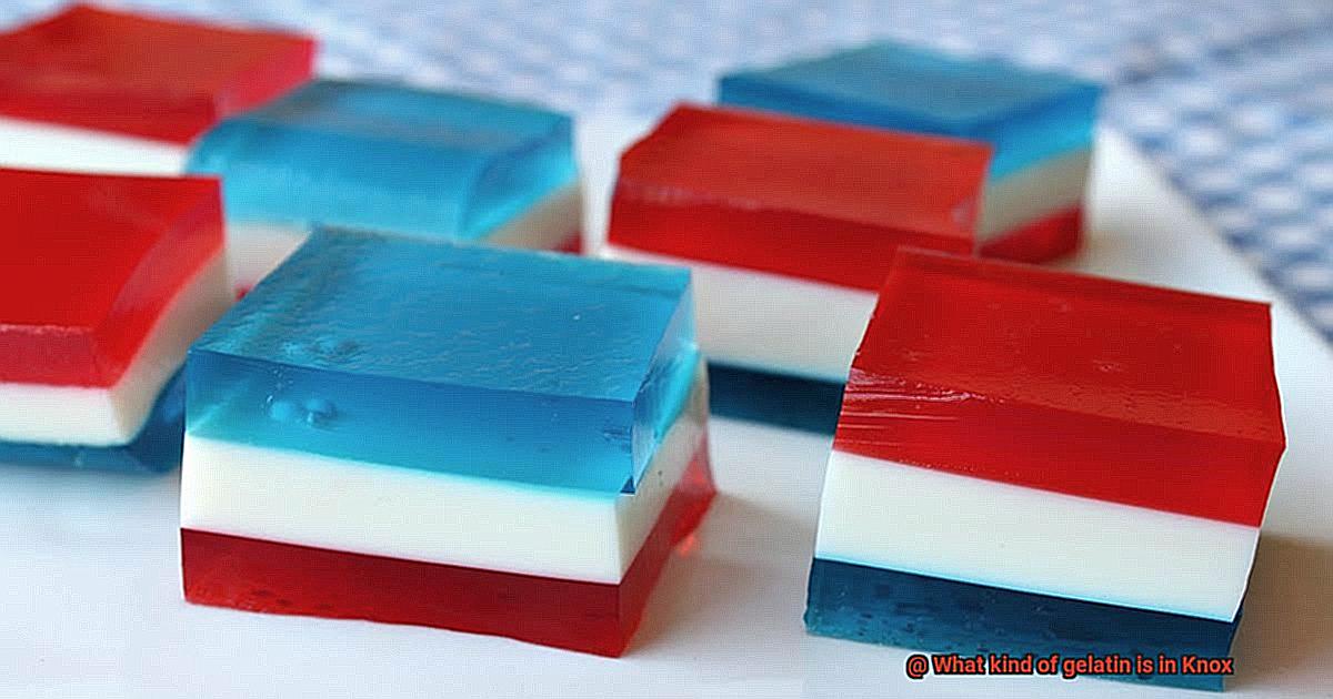 What kind of gelatin is in Knox-5