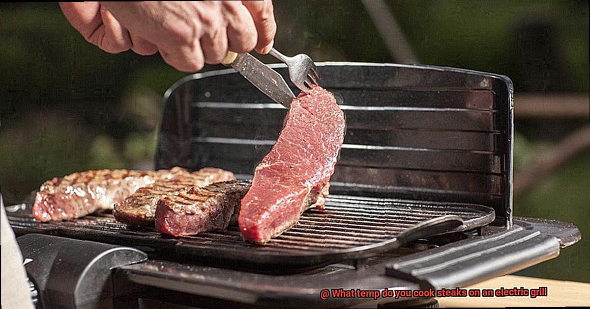 What temp do you cook steaks on an electric grill? Pastime Bar And Grill