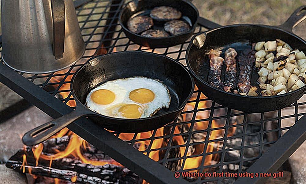 What to do first time using a new grill-3