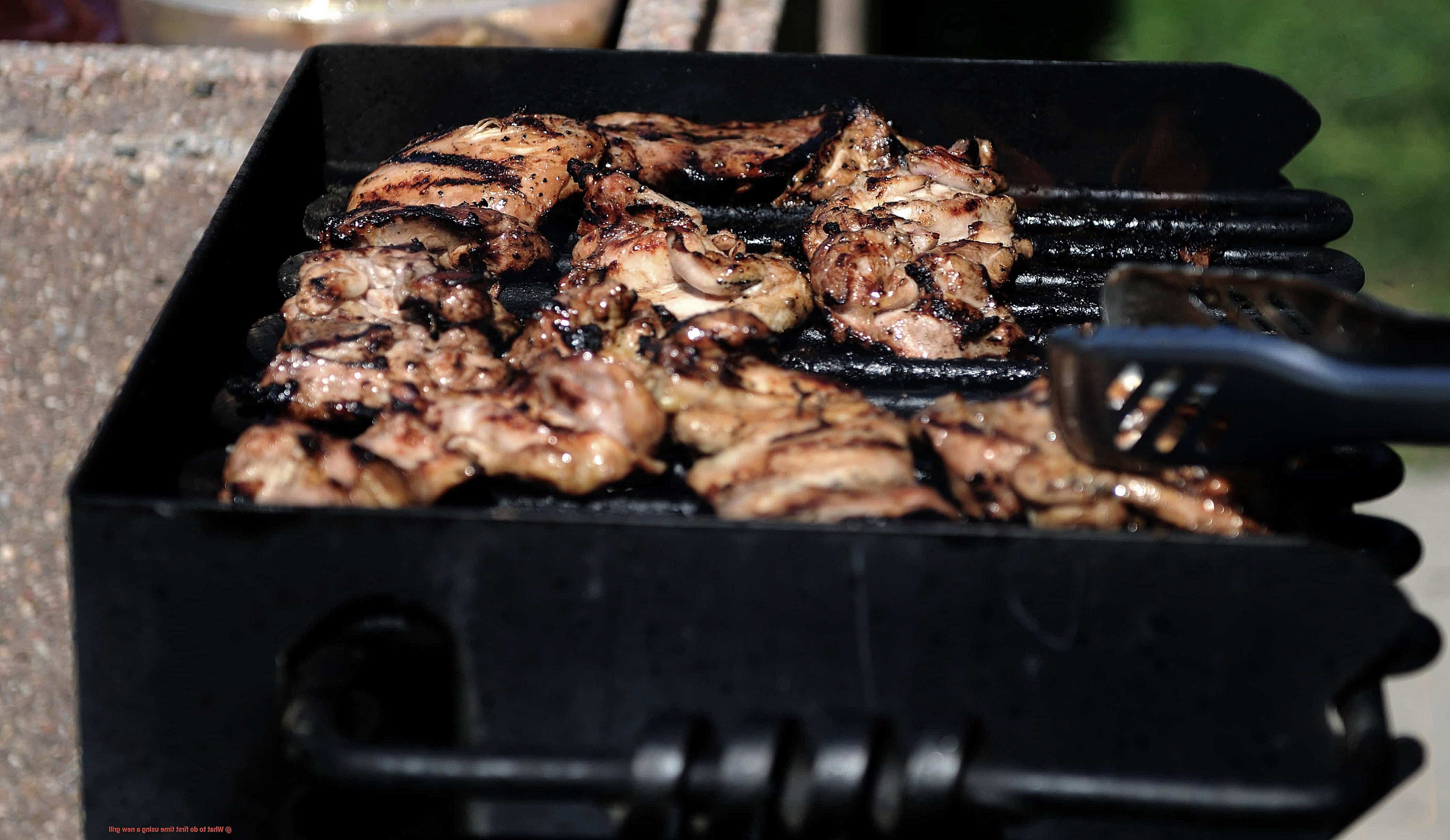 What to do first time using a new grill-5
