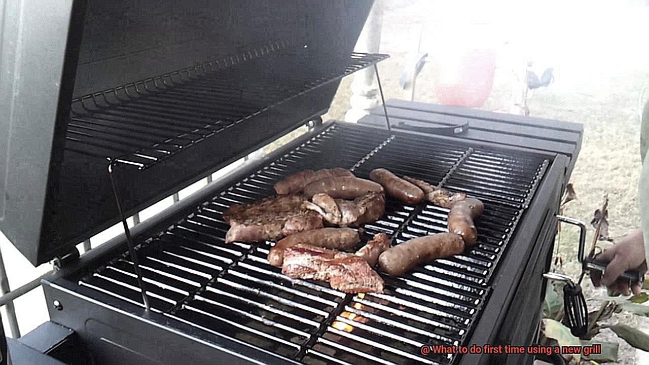 What to do first time using a new grill-4