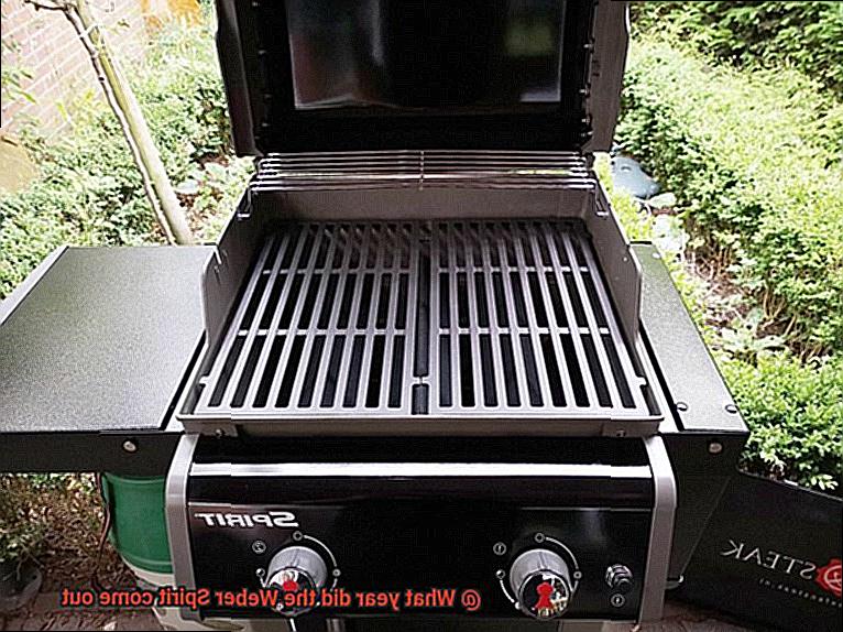 What year did the Weber Spirit come out-7