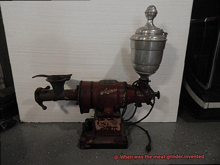 When was the meat grinder invented-10