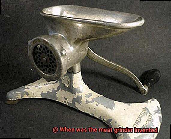 When was the meat grinder invented-5