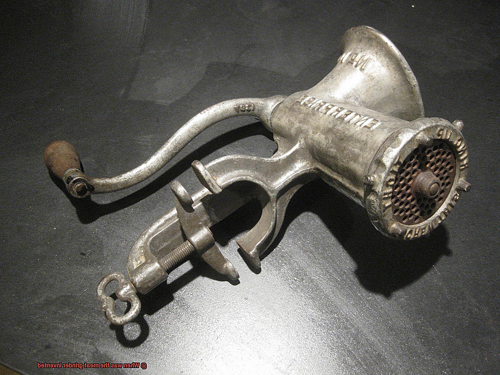 When was the meat grinder invented-3