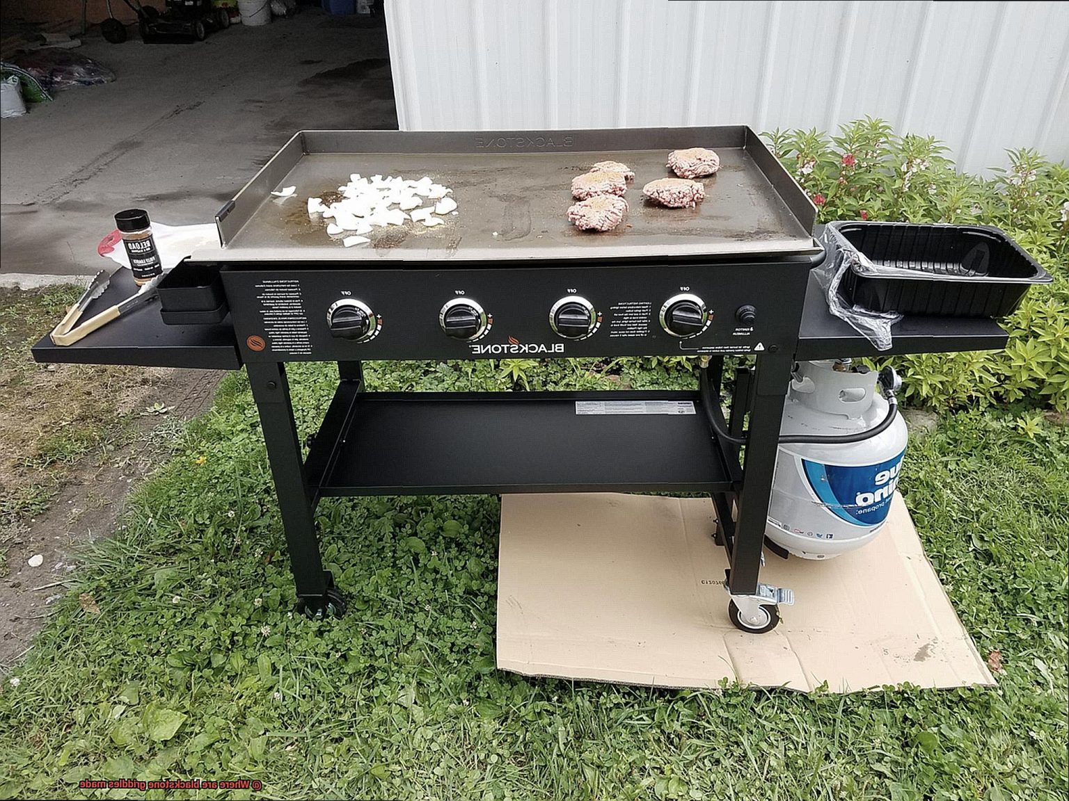 Where are blackstone griddles made? Pastime Bar And Grill