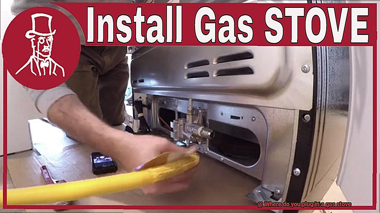 Where do you plug in a gas stove-3