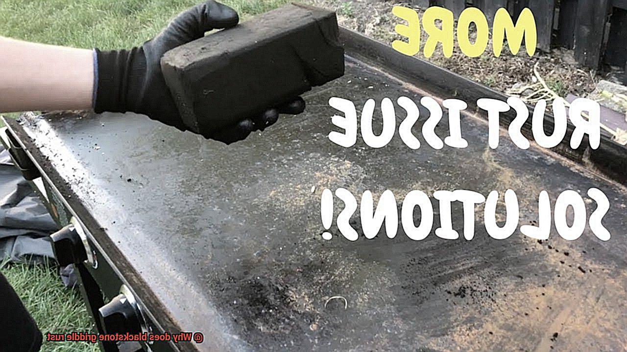 Why does blackstone griddle rust-5