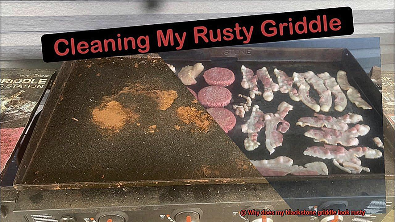 Why does my blackstone griddle look rusty-2