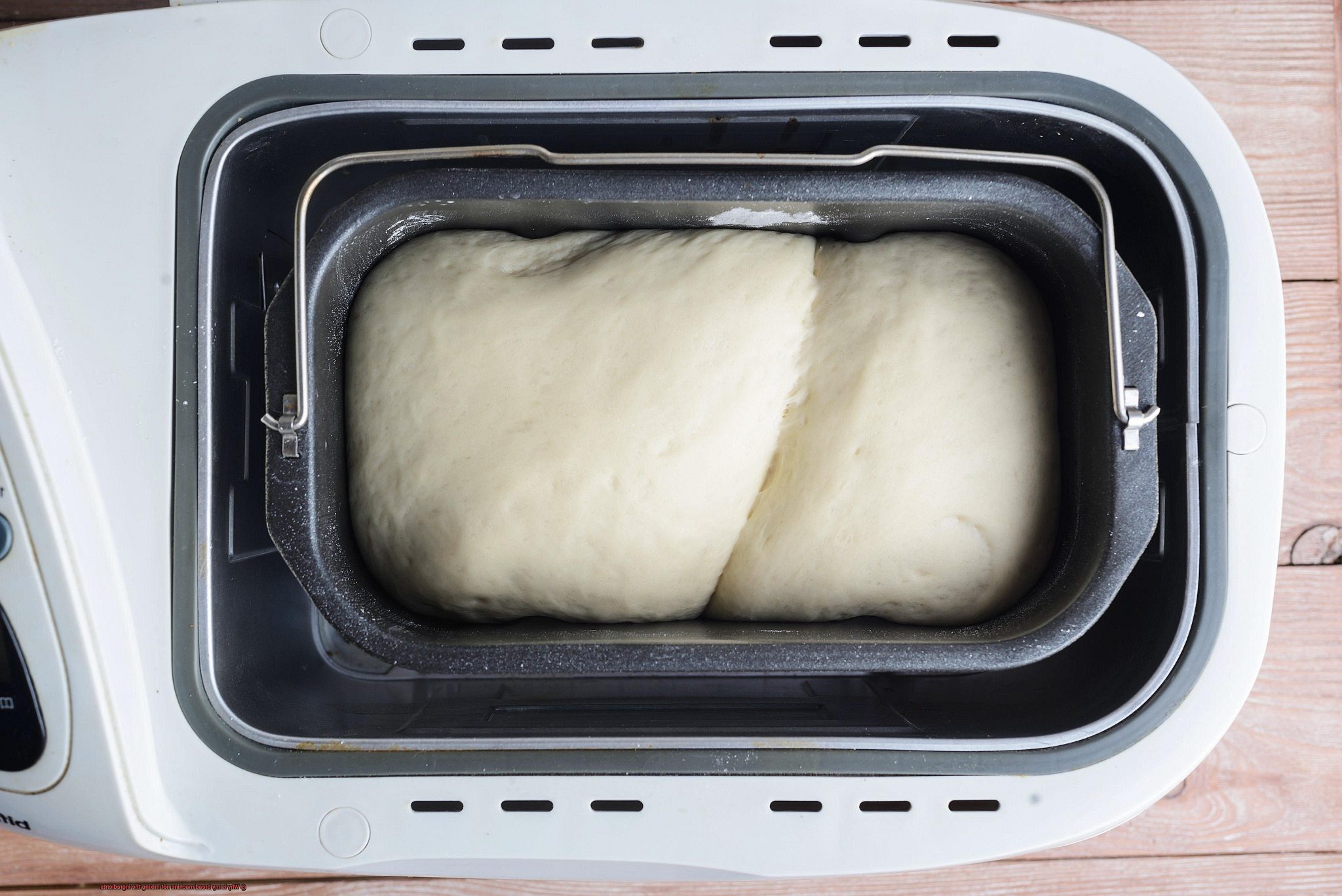 Why is my bread machine not mixing the ingredients? Pastime Bar And Grill