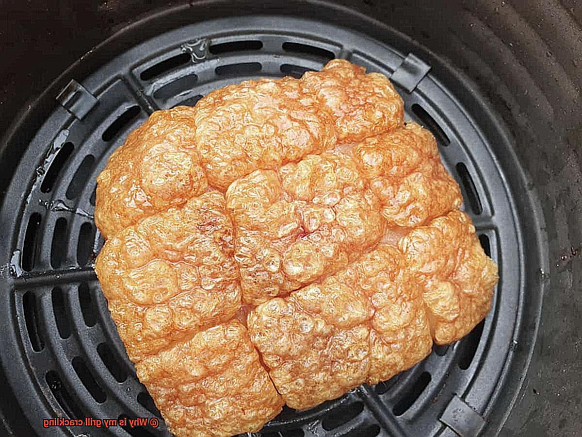 Why is my grill crackling-2