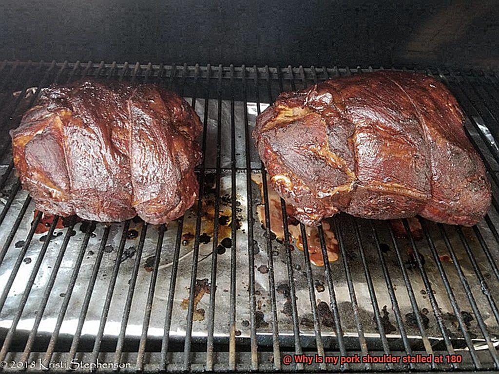 Why is my pork shoulder stalled at 180-3