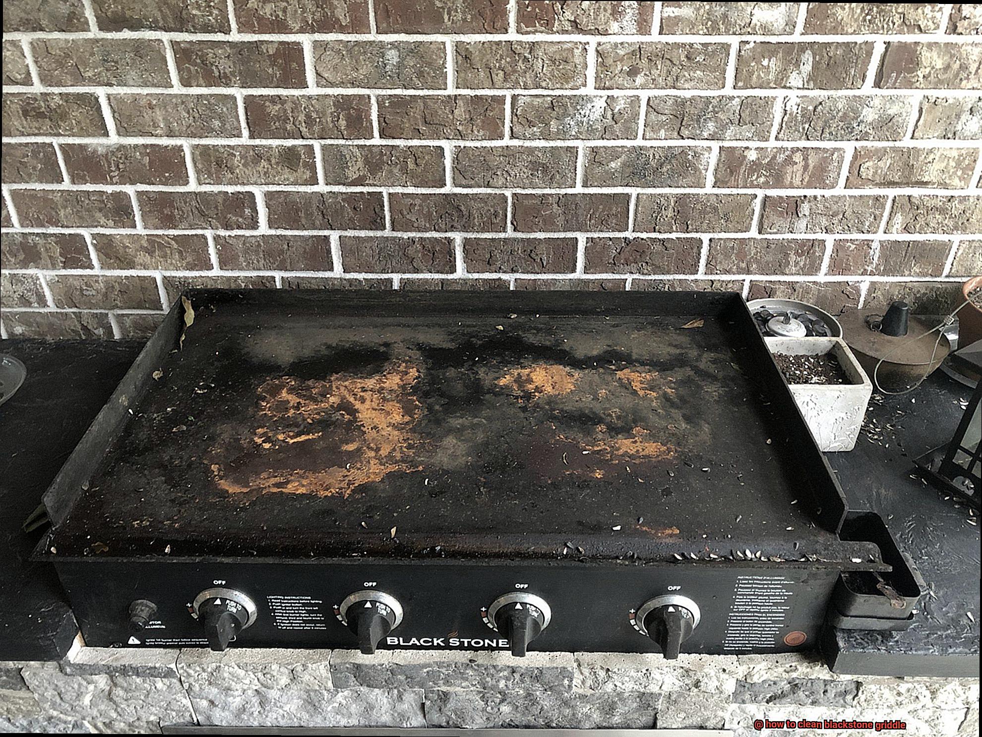 how to clean blackstone griddle-5