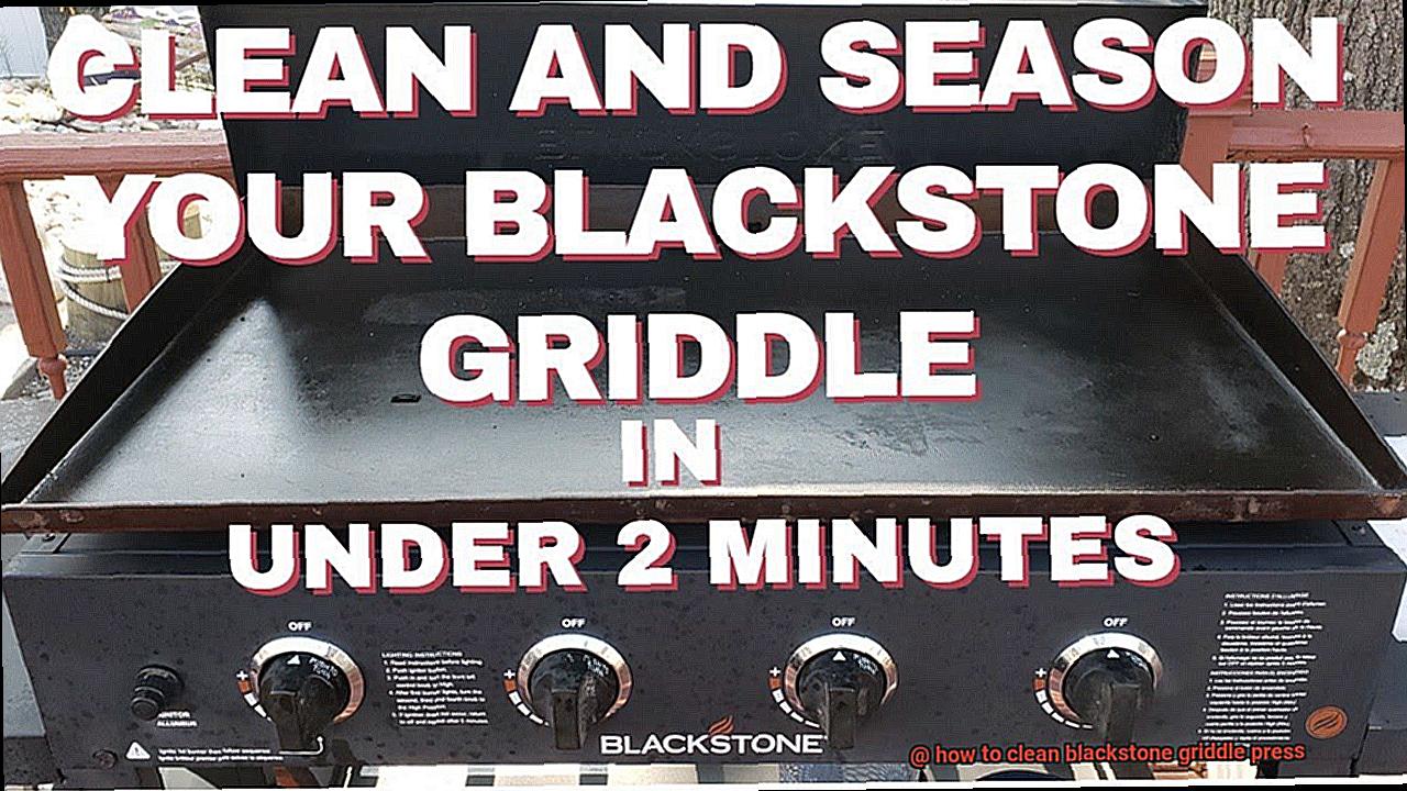 how to clean blackstone griddle press? Pastime Bar And Grill