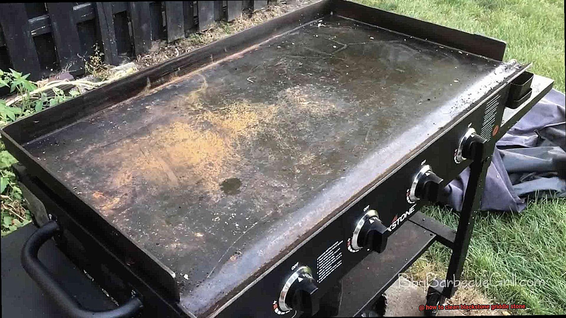 how to clean blackstone griddle stone-5