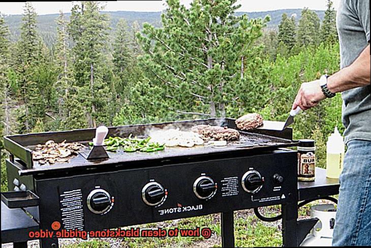 how to clean blackstone griddle video-4
