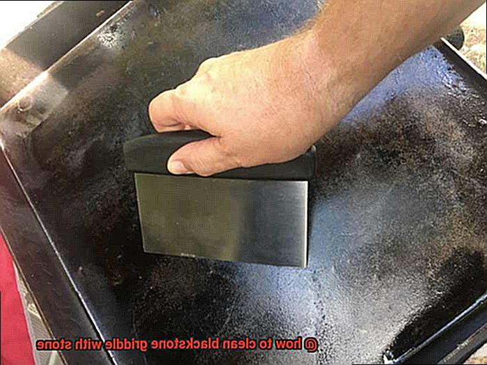 how to clean blackstone griddle with stone-4