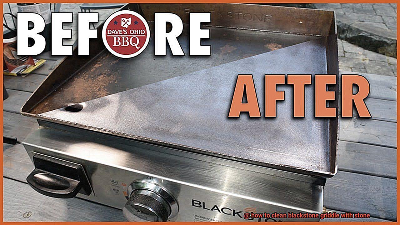 how to clean blackstone griddle with stone-8