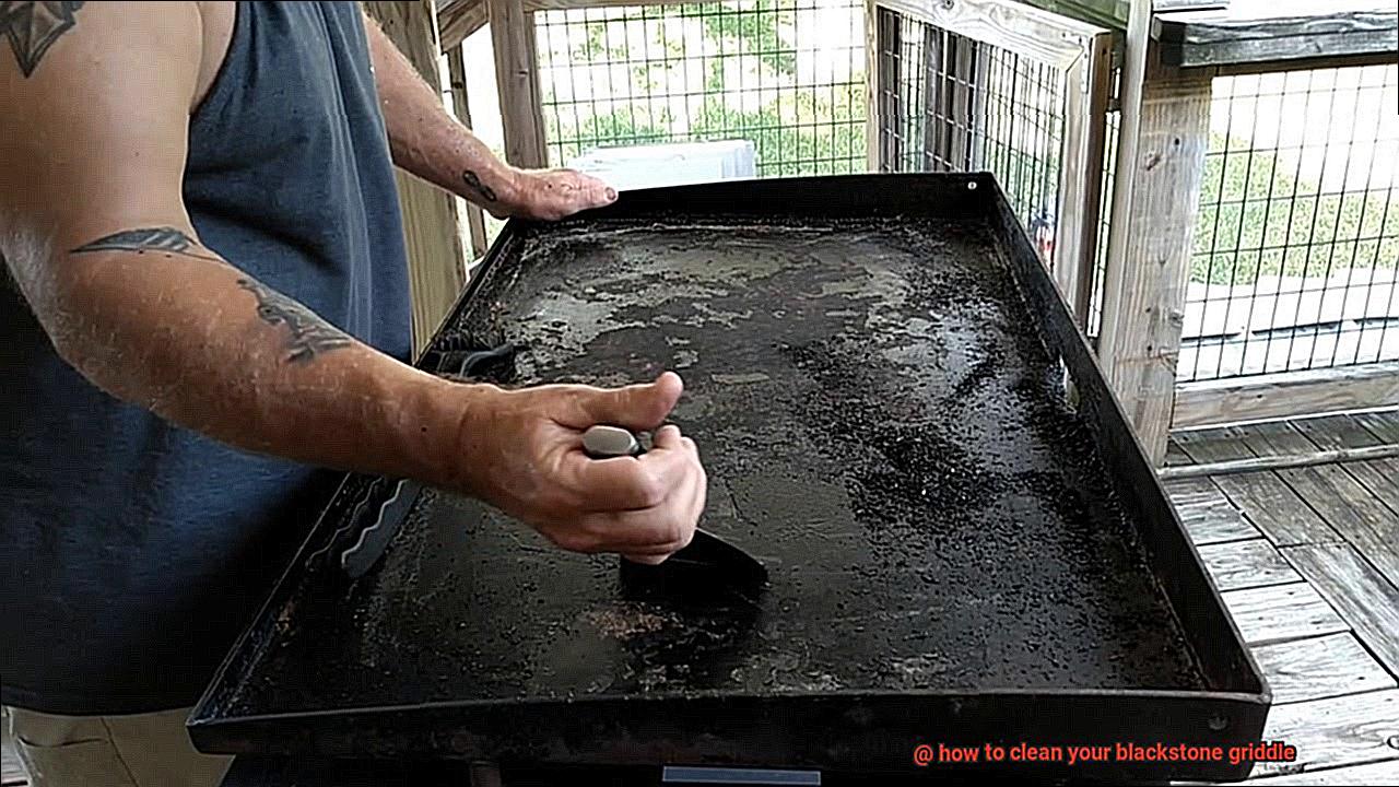 how to clean your blackstone griddle-2