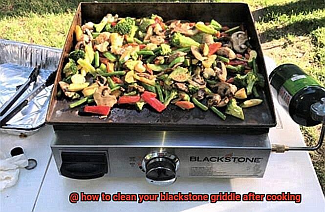 how to clean your blackstone griddle after cooking-2