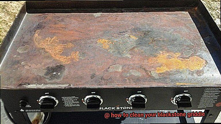 how to clean your blackstone griddle-4