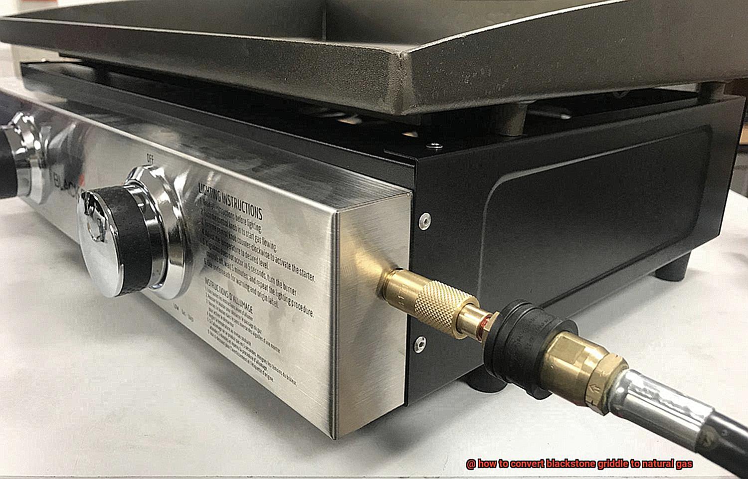 how to convert blackstone griddle to natural gas? Pastime Bar And Grill