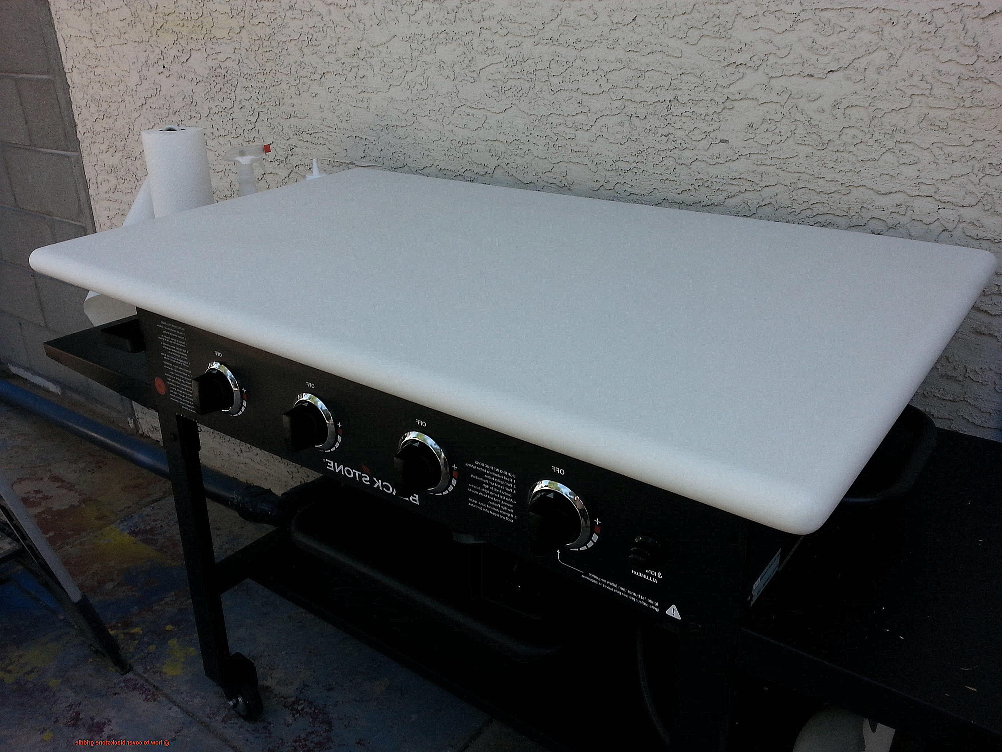 how to cover blackstone griddle-8