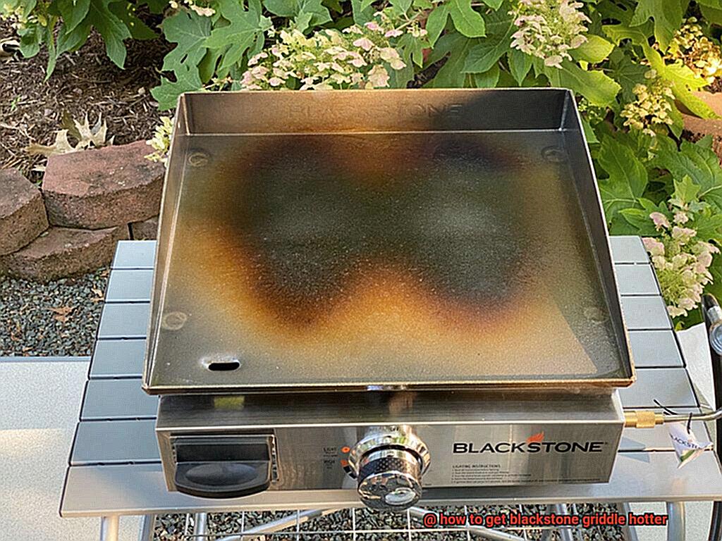 how to get blackstone griddle hotter-2