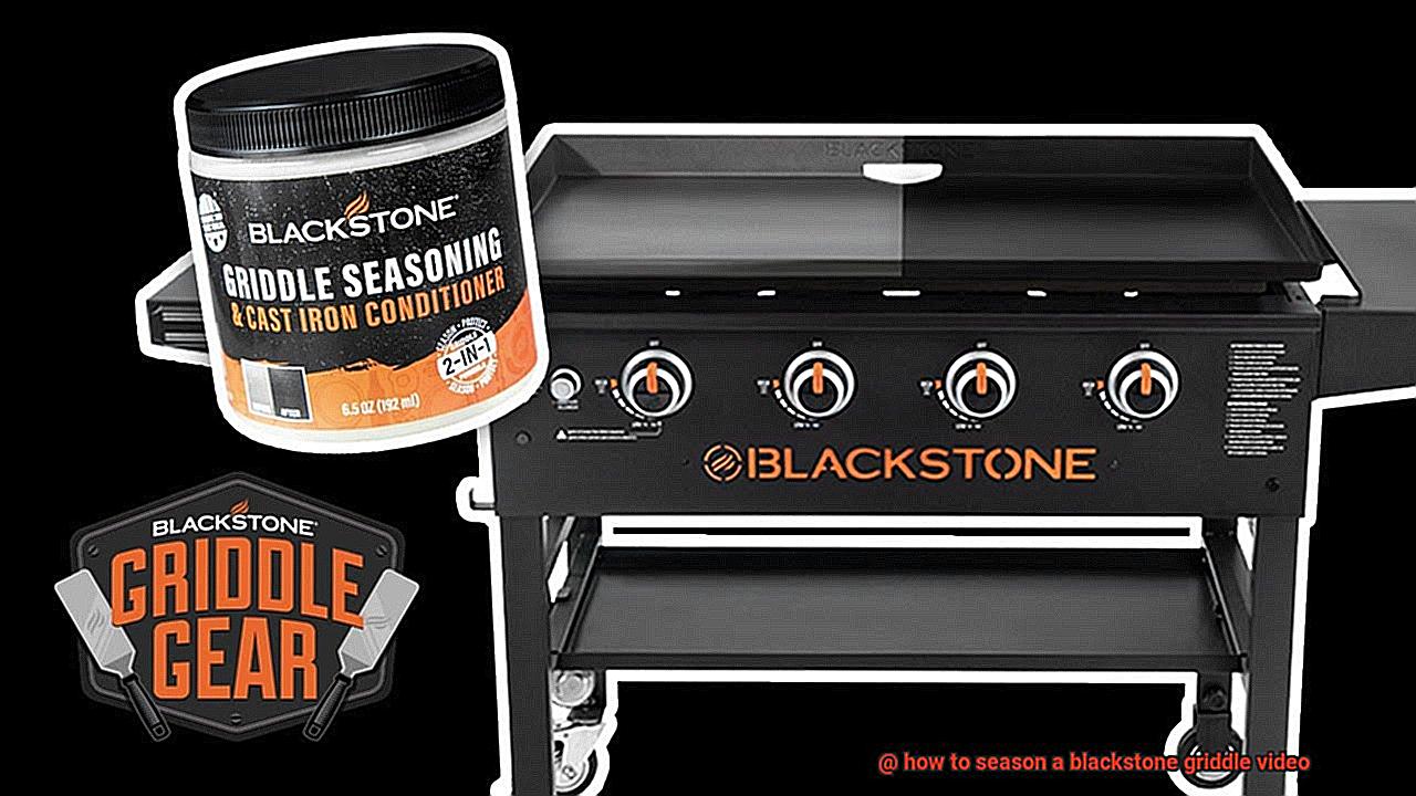 how to season a blackstone griddle video-2