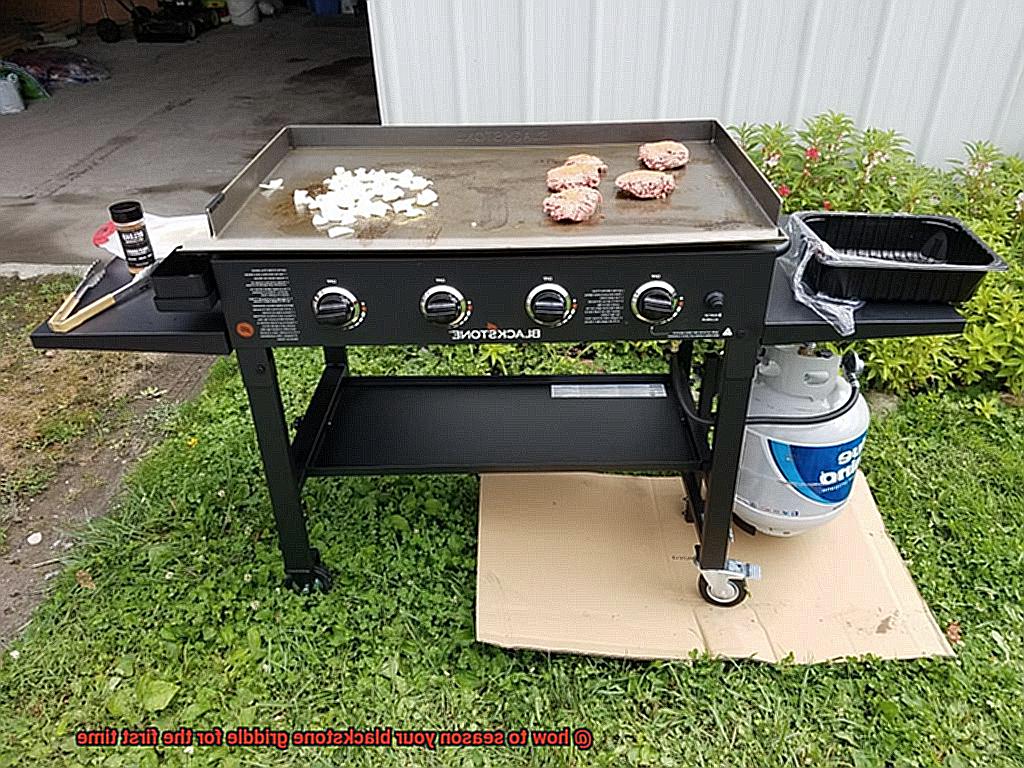 how to season your blackstone griddle for the first time-4