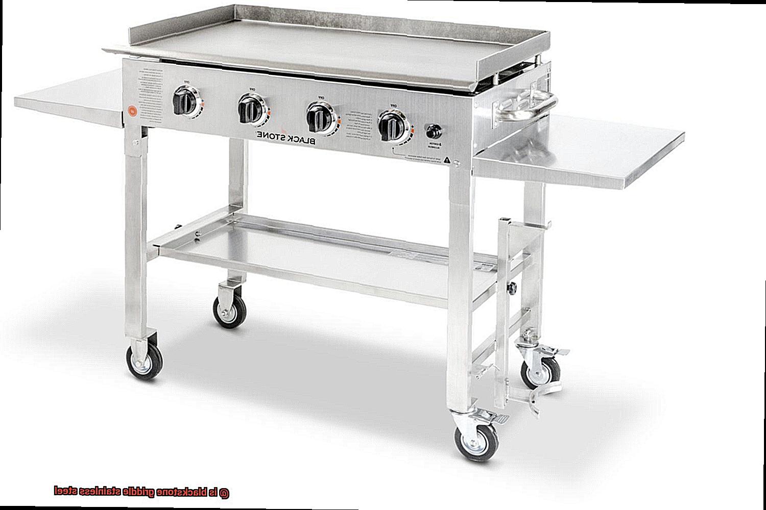 is blackstone griddle stainless steel? Pastime Bar And Grill