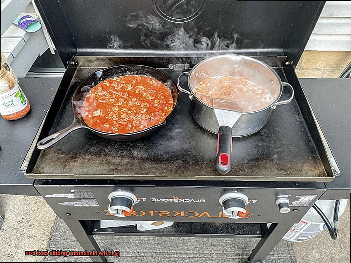 is the blackstone griddle cast iron-3