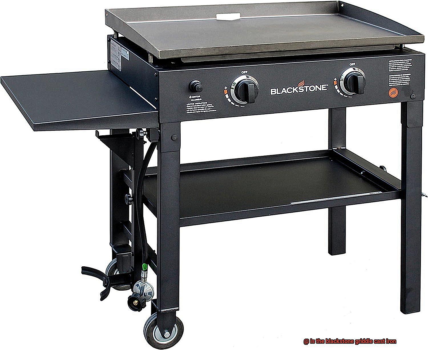 is the blackstone griddle cast iron-5