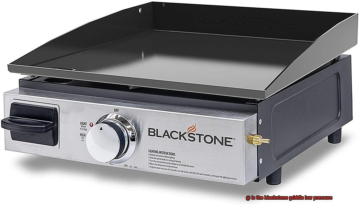is the blackstone griddle low pressure? Pastime Bar And Grill