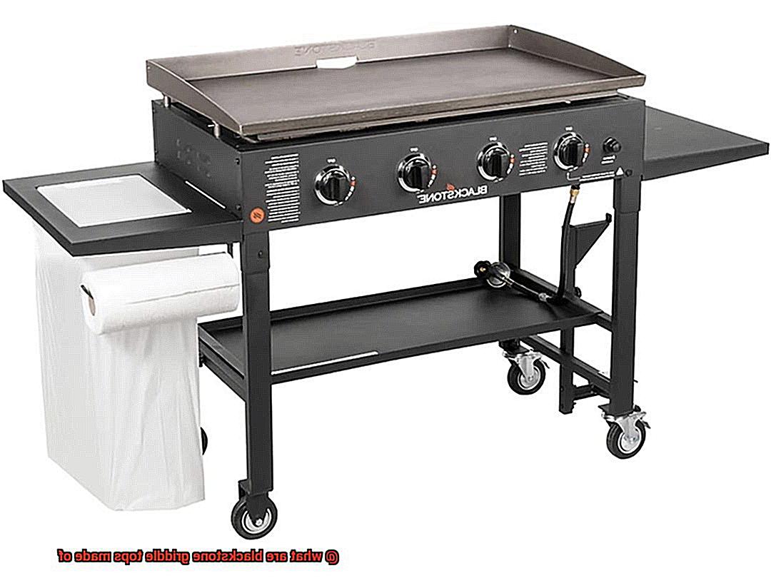 what are blackstone griddle tops made of? Pastime Bar And Grill