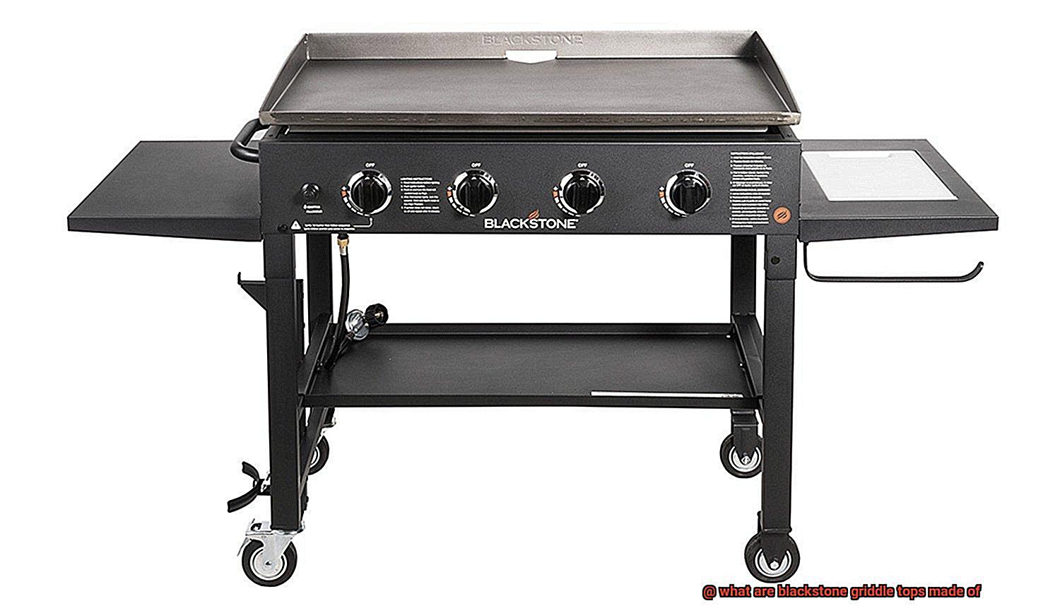 what are blackstone griddle tops made of-5