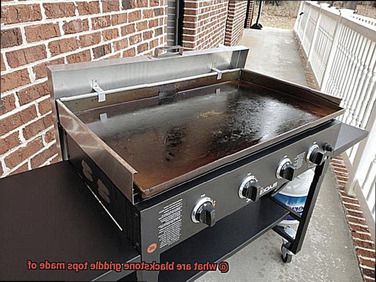 what are blackstone griddle tops made of-4