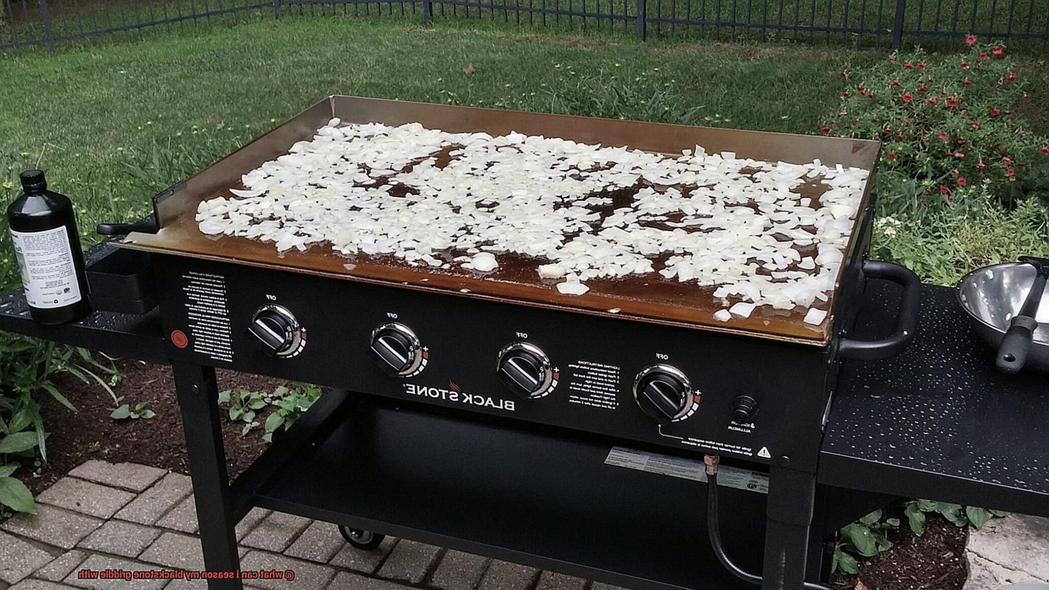 what can i season my blackstone griddle with? Pastime Bar And Grill