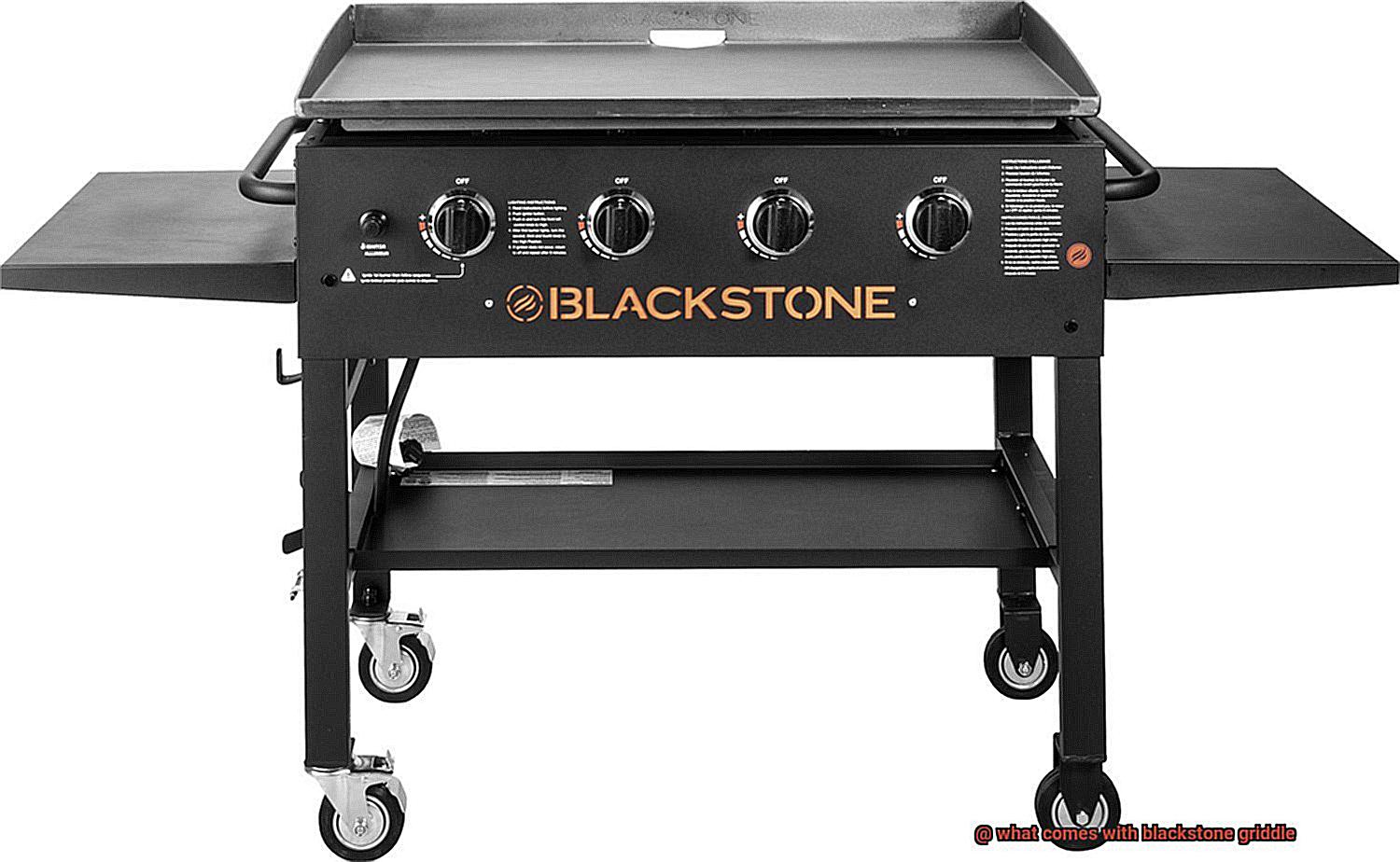 what comes with blackstone griddle-3