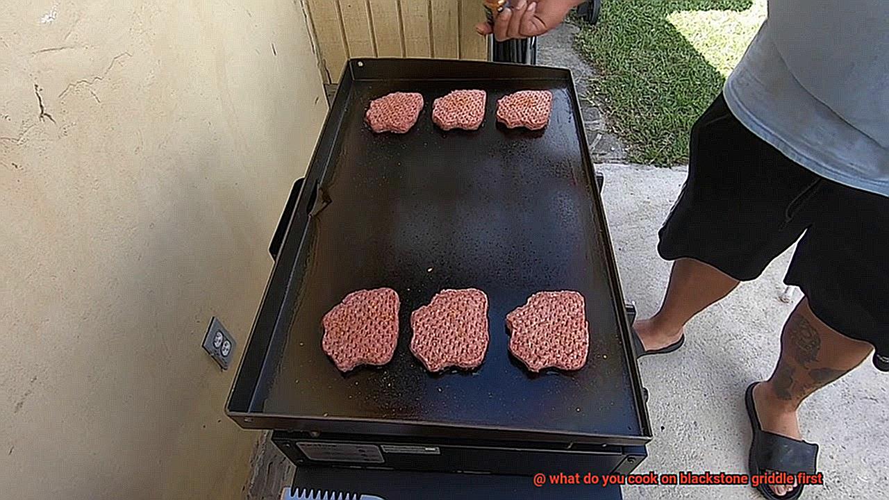 what do you cook on blackstone griddle first? Pastime Bar And Grill